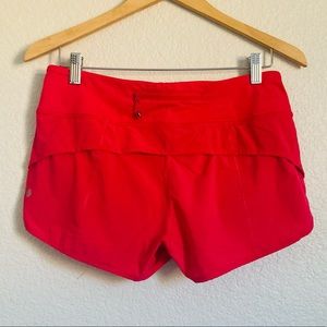 Lululemon Red/Pink Shorts 6